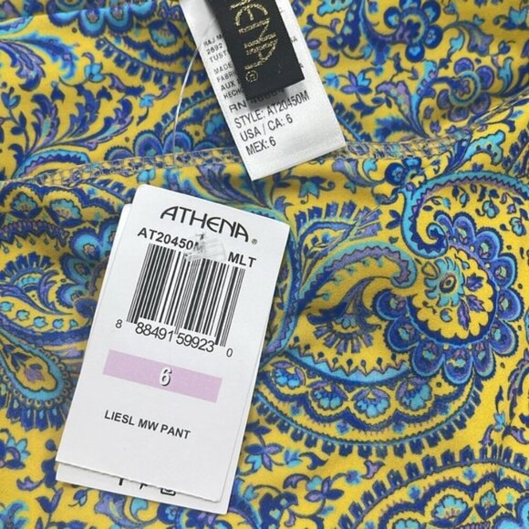 Athena Liesl Paisley High Waist Bikini Bottoms - Picture 8 of 8